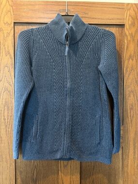 LL Bean zip up sweater